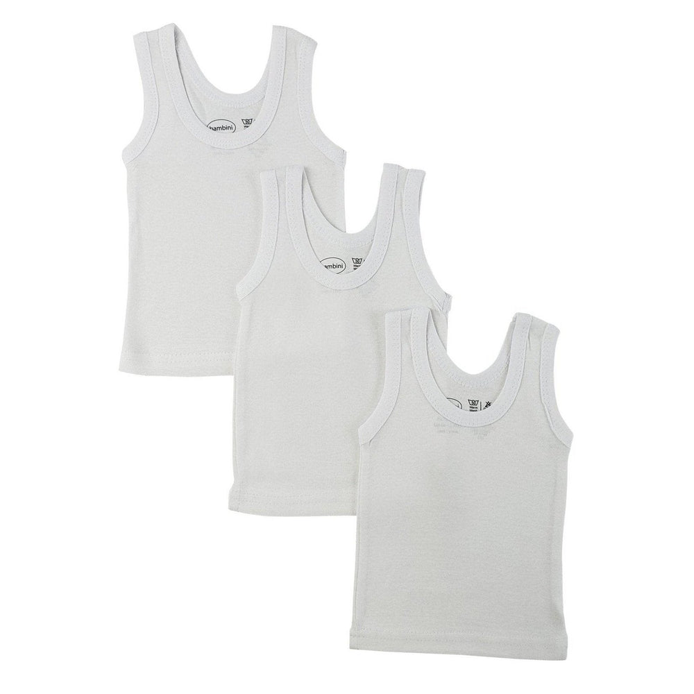 White Tank Top - 3 Pack