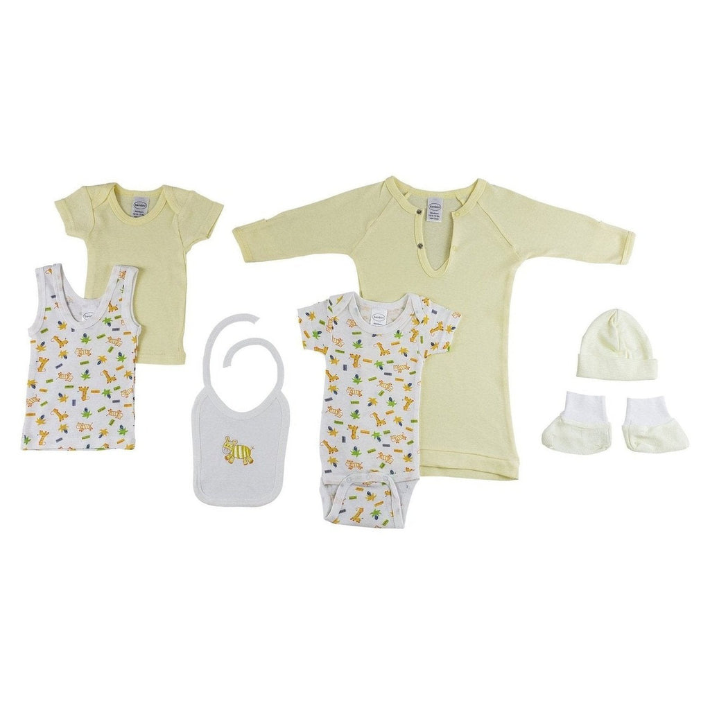 7-Piece Pastel Gift Set for New Born
